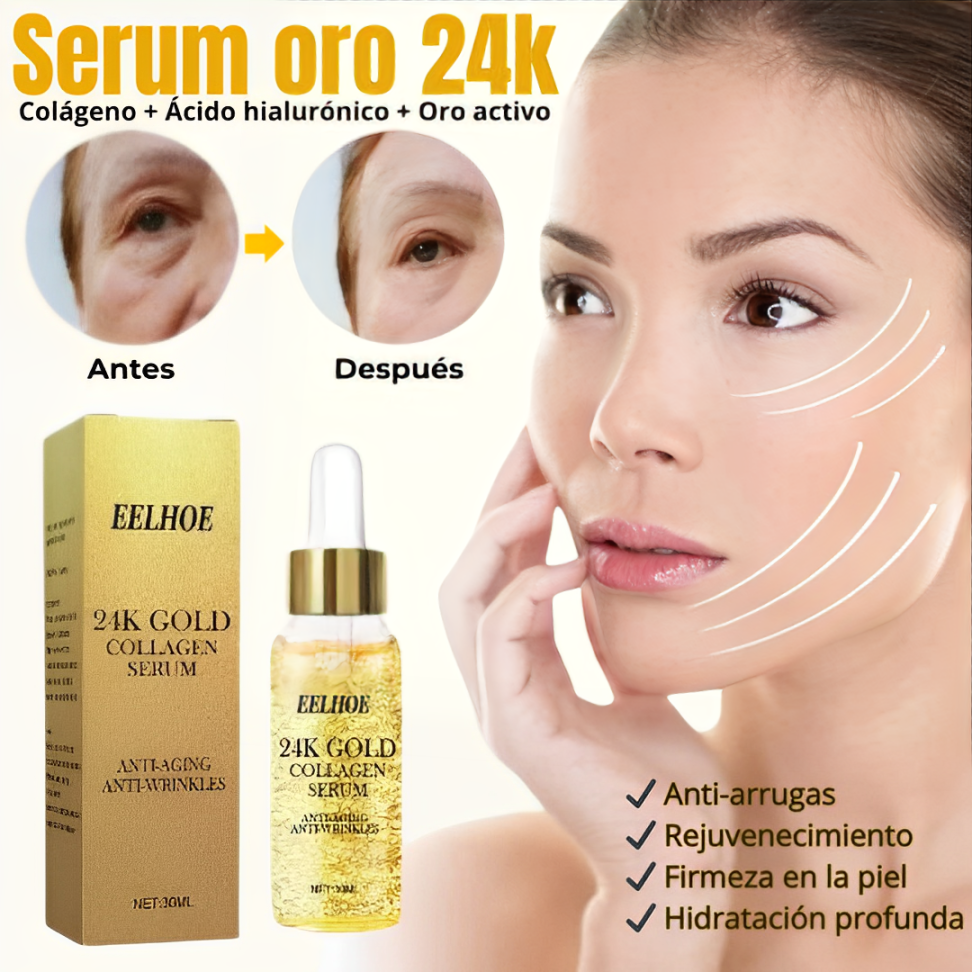 Pack 2 Serum Anti arrugas Oro Facial 24k™ (Promo: 2x1)